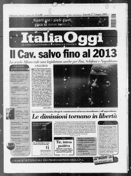 Italia oggi : quotidiano di economia finanza e politica